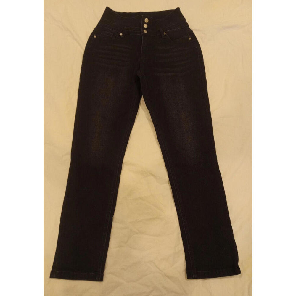 Susan Betro Women's Size 10 Black High Waist Denim Stretch Jeans DE2